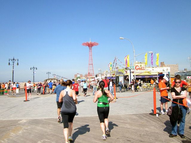 Thanksgiving and the gluttonous tendencies that come with it usually have a deleterious effects on the waistline, so get a jump start on burning off those thousands of extra calories at the Coney Island Turkey Trot. The 5K out and back course runs along the neighborhood's storied Boardwalk beginning at 11:30 and ends with an after party featuring music, drinks and "6 foot heroes." The first three males and females to cross the finish line get aâwait for it!âfree Butterball turkey. Sunday, November 25th, 11:30 a.m. // Coney Island Boardwalk // Registration $32